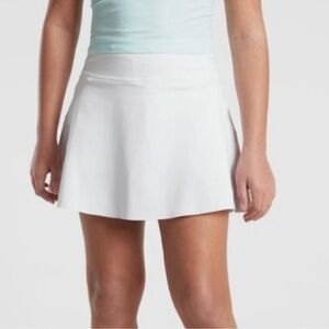 NWT Athleta Girl White Ace Skort Sz L/12